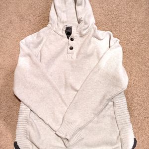 Men's XL hooded Outpost Makers sweater